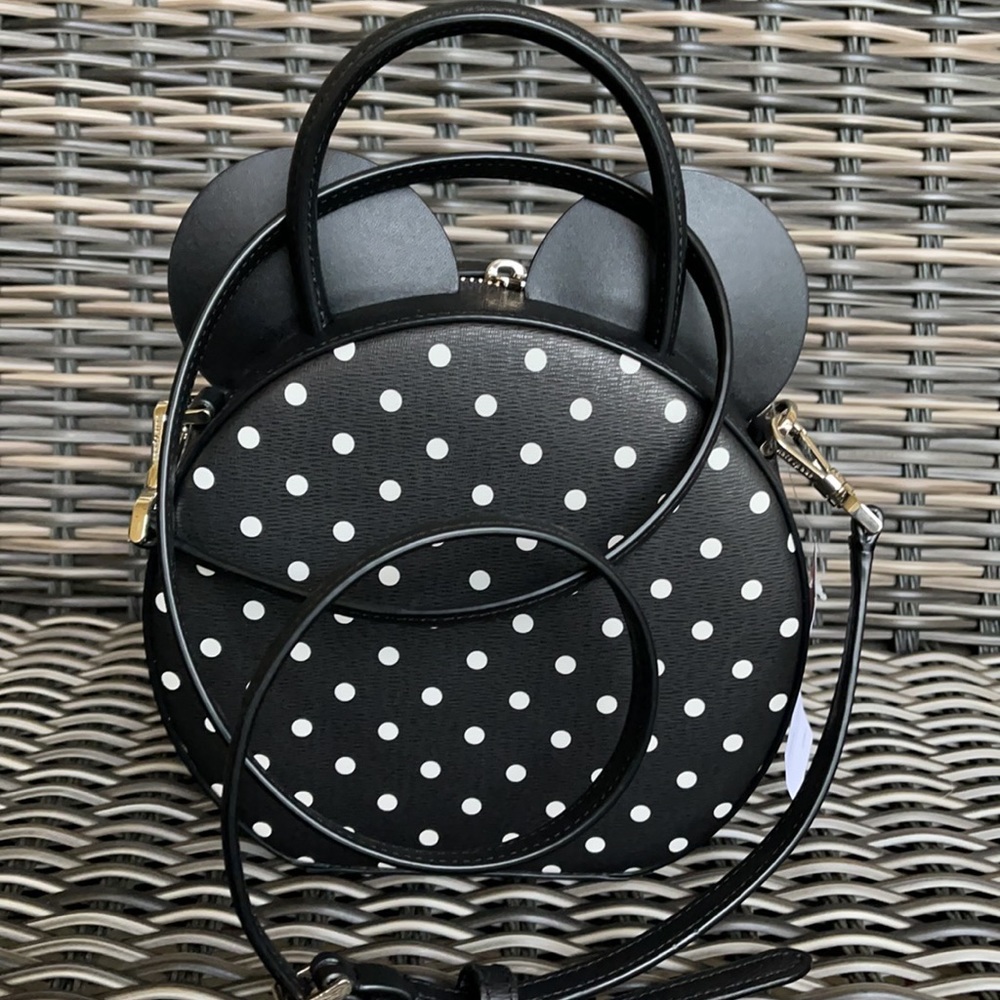 Kate Spade: disney x kate spade new york minnie mouse crossbody bag - Picture 8 of 16